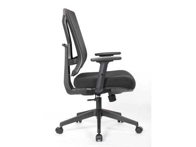 Konstorsstol LYRECO Orion II tyg